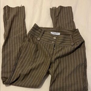 Vintage Christian Dior Boutique Pants 2006 John Galliano Era Wool Pants